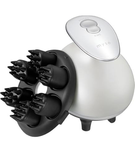 Amazon | TWINBIRD 頭皮洗浄ブラシ モミダッシュFLEX シャンパン