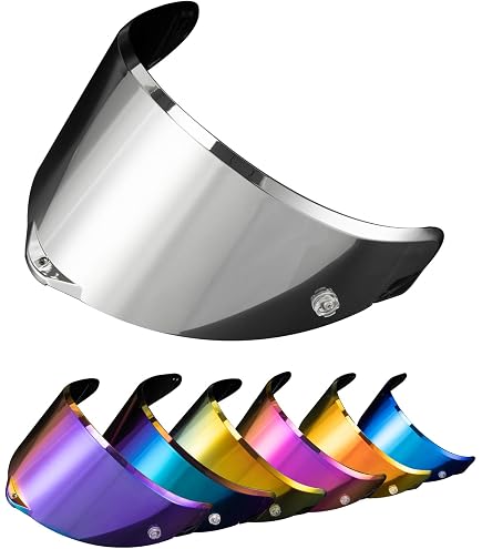 Amazon.co.jp: Motorcycle Visors Shield, ヘルメットテールスポイラー