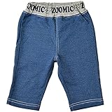 2017年 春物 ZOOMIC ズーミック ウエストプリント ニットデニム ７分丈パンツ ブルー◇95cm