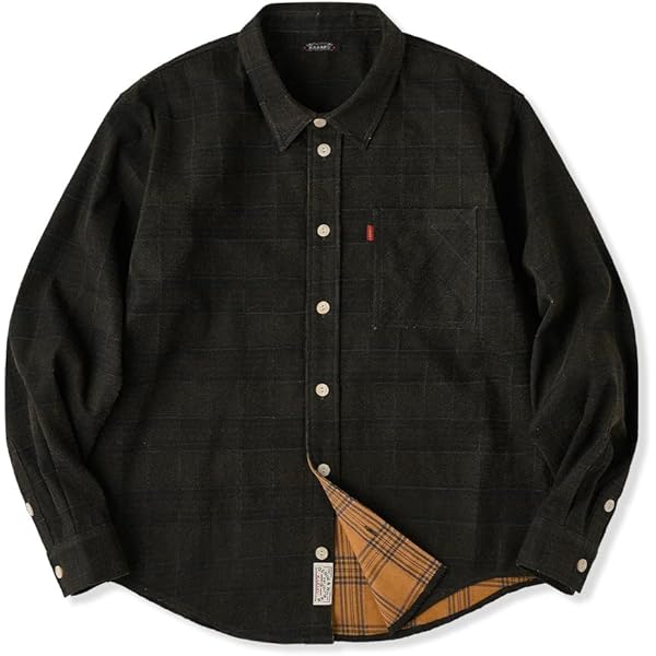 Amazon.co.jp: [karaku] シャツ メンズ 長袖 カジュアル ビジネス