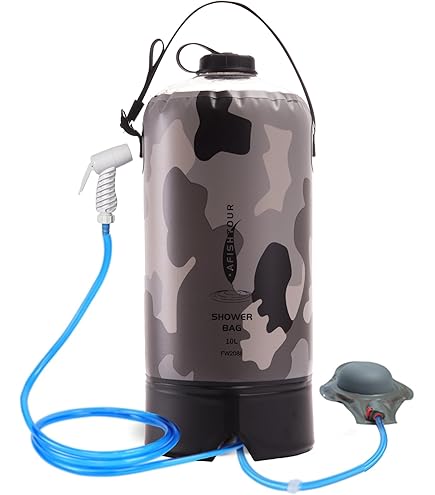 【人気商品】KingCamp ポータブルシャワー ソーラーシャワー 20L お湯 Amazon | KingCamp ポータブルシャワー シャワー 20L 簡易 手動式