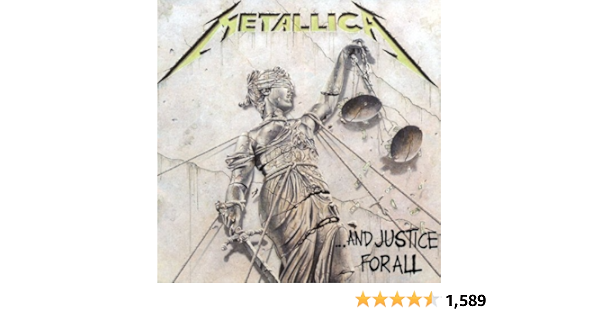 And Justice For All Metallica