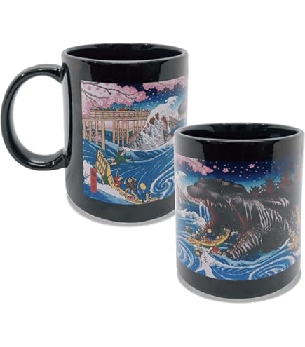 ゴジラ キングギドラ フィギュア&陶器のマグカップ⭐︎4点セット ゴジラ キングギドラ フィギュア&陶器のマグカップ⭐︎4点セット