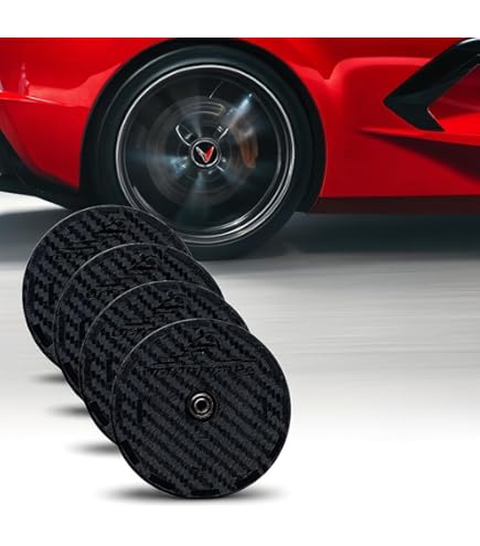 RTRHINOTUNING 4 PCS Wheel Center Caps Compatible With