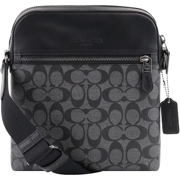 Amazon | [コーチ] ショルダーバッグ 4009 シグネチャー メンズ (QB/BK