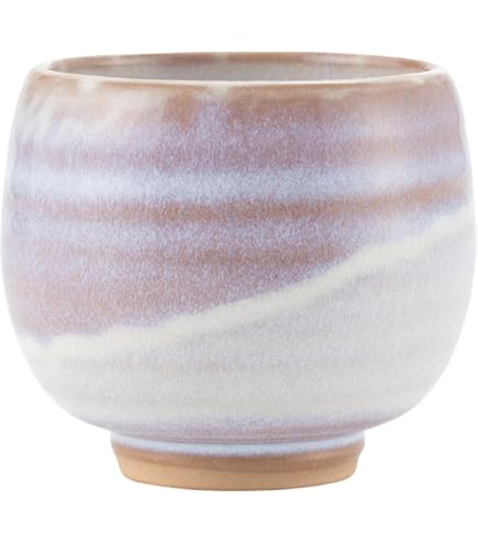 Amazon | 萩焼 椿秀窯 萩むらさき 湯呑（大） | 萩焼 | 湯呑み 通販