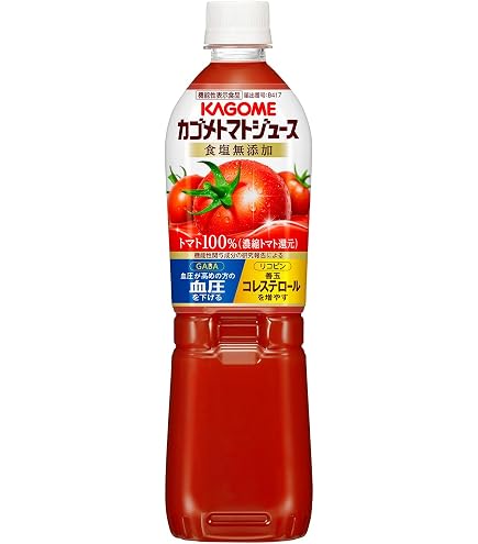 Amazon.co.jp: カゴメ トマトジュース 食塩無添加 高リコピントマト