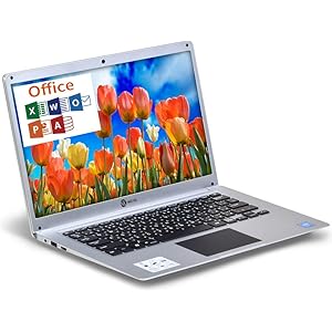 NAT-KU PC ノートパソコン/Windows10Pro/日本語キーボード/Office2019/メモリ4GB/SS…