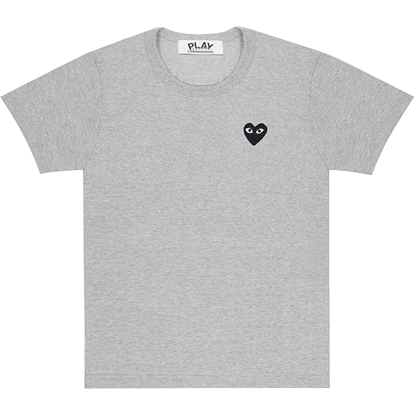 Amazon | [プレイ コムデギャルソン] Tシャツ 長袖 ロンT ブラック