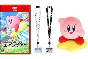 カービィのエアライダー -Switch2 +カービィ (S) ワープスターぬいぐるみセット & 【Amazon.co.jp限定】特典 オリジナルネックストラップ(IDカードホルダー付き)