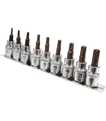 Amazon.co.jp: JTC 9pcs スタープラスソケットセット 5角形