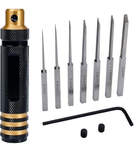 Amazon.co.jp: スジボリ堂 BMCタガネホルダー レッド プラモデル用工具