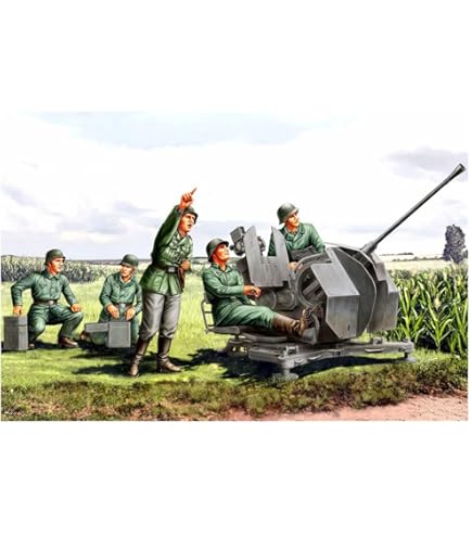 Amazon | ドラゴン 1/35 第二次世界大戦 ドイツ軍 2cm 対空機関砲