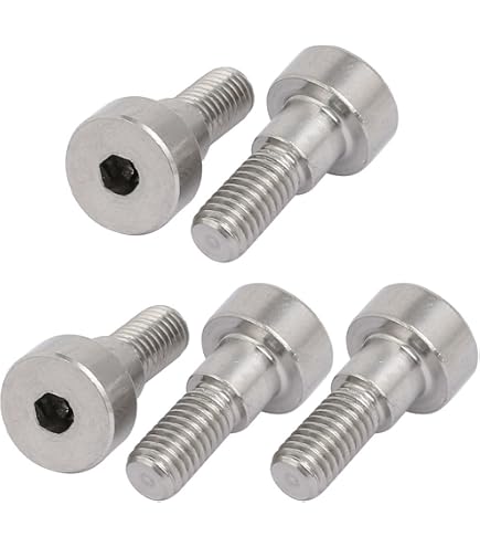 Uxcell Alloy Steel Socket Head Uxcell Shoulder Bolts 1/2 x1/4 Shoulder #10-24 Thread Thread 10 Pack Uxcell Alloy Steel Socket Head Uxcell Shoulder Bolts 1/2 x1/4 Shoulder #10-24 Thread Thread 10 Pack