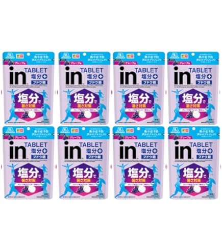Amazon.co.jp: 森永 inタブレット塩分プラス グレープ味 80g×2袋