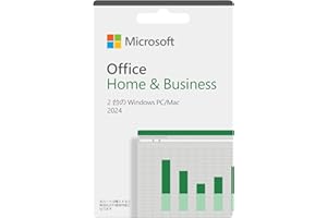 Microsoft Office Home & Business 2024 (Newest Permanent Version) | Card Edition | Windows 11, 10/mac Compatible | 2 PCs