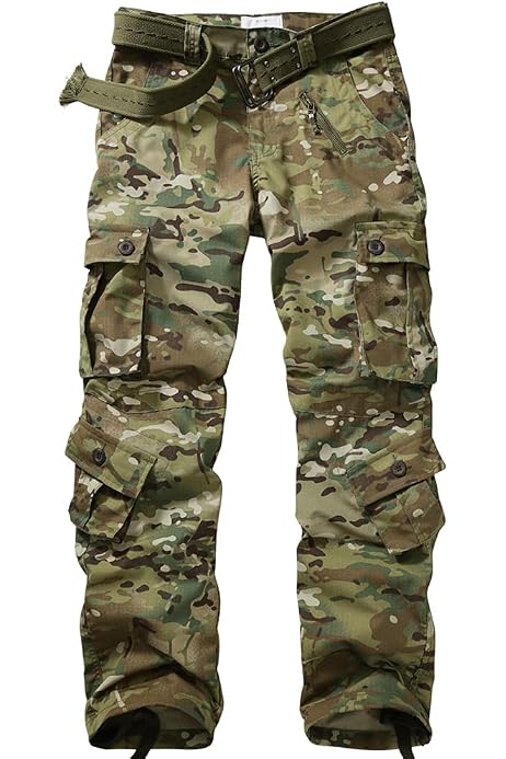 Military 8 Pockets Cargo Pant 