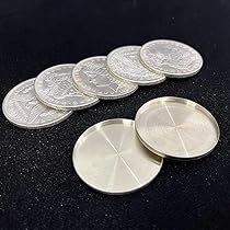 ダブルフローリン銀貨 シェルセット コインマジック > ギミック・コイン > ダブル・フローリン