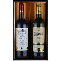 コンクール金賞受賞の赤白ワインギフト 女性向け 750mlx2本