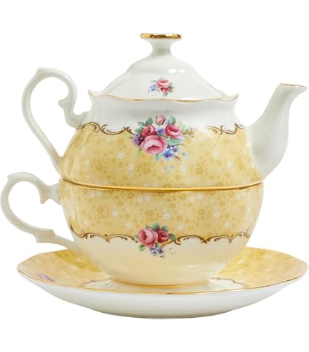 Amazon｜ロイヤルアルバート ポルカローズ ティーフォーワン POR TF1