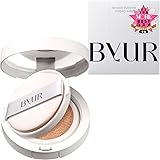 ByUR（バイユア）セラムフィット フルカバー グロークッション ＜ファンデーション＞ 透明 ツヤ肌 美容液成分配合 うるおい 保湿 乾燥 韓国コスメ カバー力 毛穴 ベースメイク 日焼け防止 SPF40 PA++ (#17 フェア（リニューアル）)