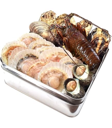 Amazon.co.jp: 美し国 豪華海鮮海宝焼 カンカン焼き 伊勢海老 中サイズ