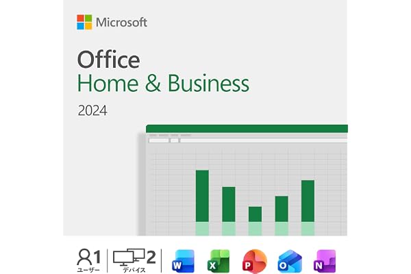 マイクロソフト Office Home and Business 2024 日本語版 OFFICEH＆B2024-HDL