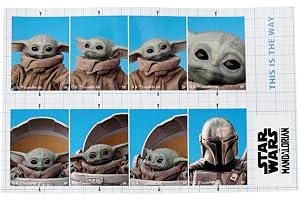 スモール・プラネット(Small Planet) スター・ウォーズ 証明写真風ステッカー マンダロリアン
