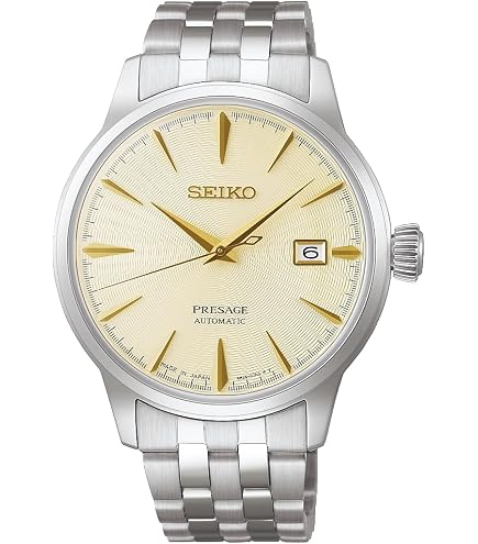 Amazon.co.jp: Seiko PRESAGE 自動カクテル GMT 4R34 ブラウン