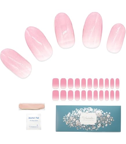 Amazon.co.jp: HERAXI ネイルシール 手の爪 20Pcs 爪やすり付き ネイル