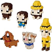 Amazon.co.jp: カワダ(Kawada) ナノブロック ミニナノ おさるの