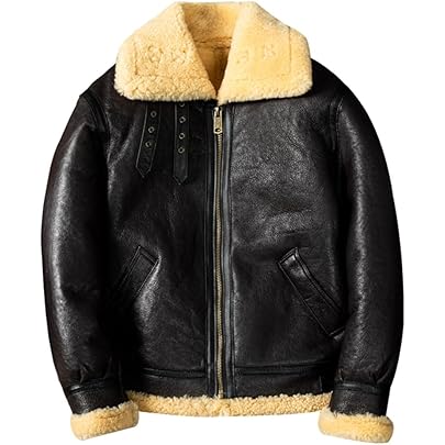 SUIVI. HOMME フライトジャケット ムートンコート B-3 F ボア Amazon | [VIIBOY] ムートンジャケット ムートコート B3 B-3