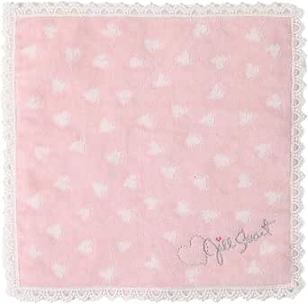 Amazon ジル スチュアート Jill Stuart タオルハンカチ ハンカチ レース ハート 総柄 ピンク ブラック ミニ ふわふわ 大人 可愛い ロゴ 刺繍 コスメ ハンカチーフ Pink ハンカチ バンダナ 通販