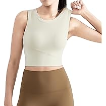 Amazon | [IRCOLVE] ヨガウェア トップス カップ付き スポーツ