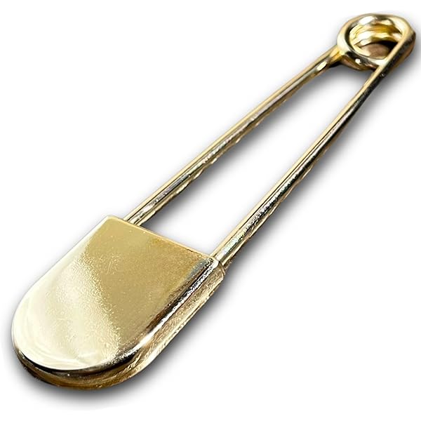 Amazon.co.jp: [BRASS STORE] 真鍮 安全ピン（ビッグサイズ