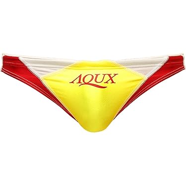 AQUX ロゴ入り競泳水着 ハンケツローライズ 競パン A25517M 2025
