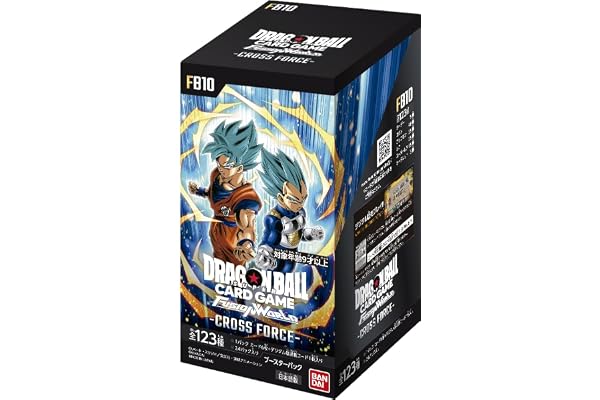 バンダイ(BANDAI) ドラゴンボールスーパーカードゲーム フュージョンワールド ブースターパック CROSS FORCE [FB10] (BOX)24パック入り