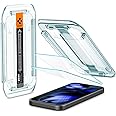 Spigen EZ Fit AGL08938 Google Pixel 9a Glass Film, Fingerprint Compatible, Pixel9a Protective Film with Application Kit, 2 Pieces, Nano Coating, Shatterproof