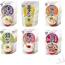 Amazon.co.jp: 味の素KK おかゆ 18袋セット (6種類 × 各3袋