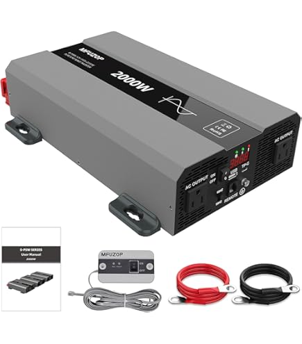 リモコン　接続ケーブル付き　COTEK 1500W 12V 純正弦波インバーター Amazon | ONE GAIN(ワンゲイン) 1500Wクラス 12Vタイプ インバーター用