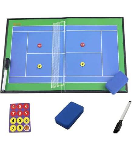 Amazon | テニス 作戦ボード テニス作戦板 戦術ボードマグネット 戦略