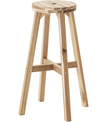 Amazon｜IKEA/イケア SKOGSTA/スコグスタ：スツール アカシア材