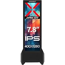 Amazon.co.jp: JAPANNEXT 7.8インチ IPSパネル搭載 400x1280解像度
