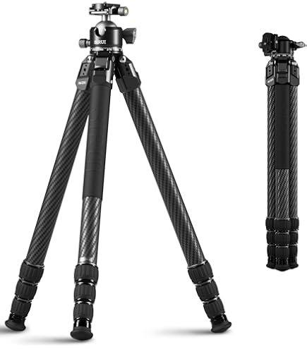 Amazon | SIRUI ビデオ三脚 【瞬時に高さ調整&超軽量&プロ用撮影