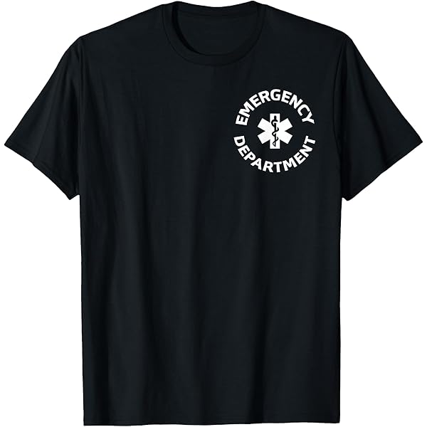 Amazon | 救急科 救急室 医療 Tシャツ | Tシャツ・カットソー 通販
