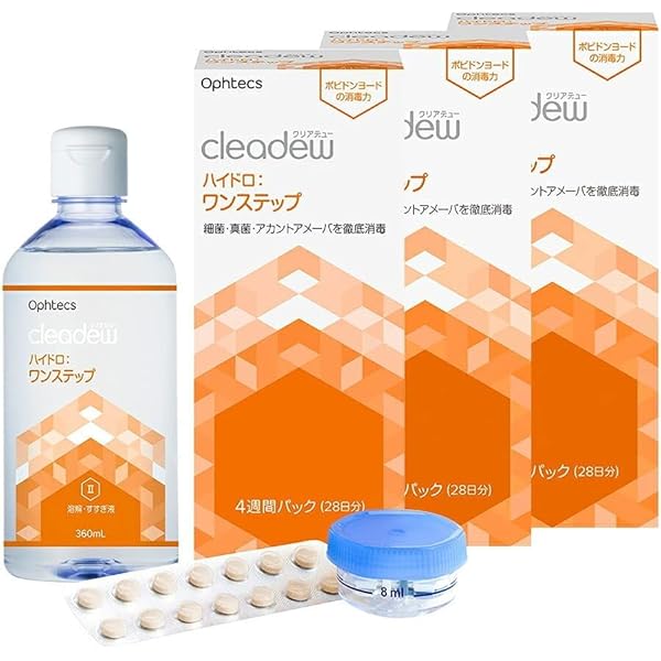 Amazon | オフテクス クリアデュー ワンステップ ハイドロ 360ml 3箱 4
