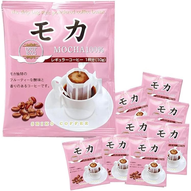 Amazon.co.jp: 10g入り ドリップバッグコーヒー モカブレンド90袋