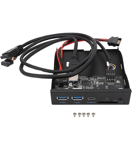 Amazon | SilverStone 3.5インチベイ用 USB3.0×4&オーディオポート