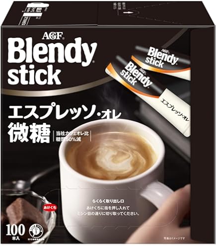 Amazon.co.jp: AGF ブレンディ スティック カフェオレ 大人のほろにが
