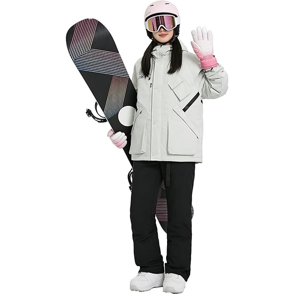 Amazon.co.jp: HOTIAN スノーボードウェア 上下セット レディース